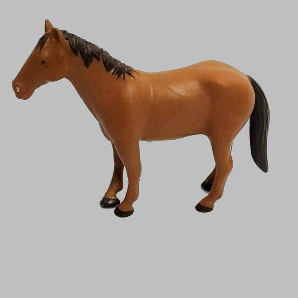Bruder Made In Germany Brown German Standing Horse Toy Figure 2006 - Picture 2 of 6